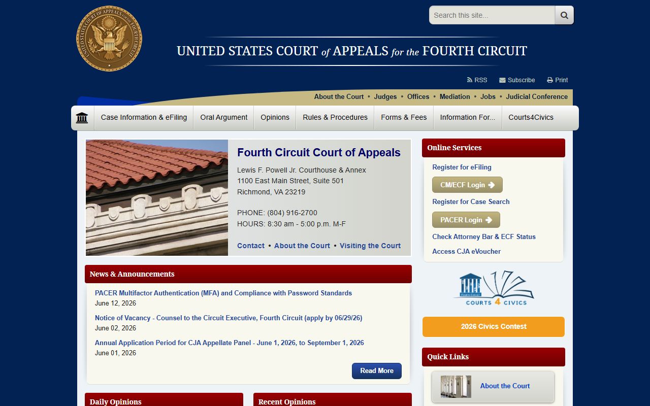 Marlboro County Circuit Court federal appellate source