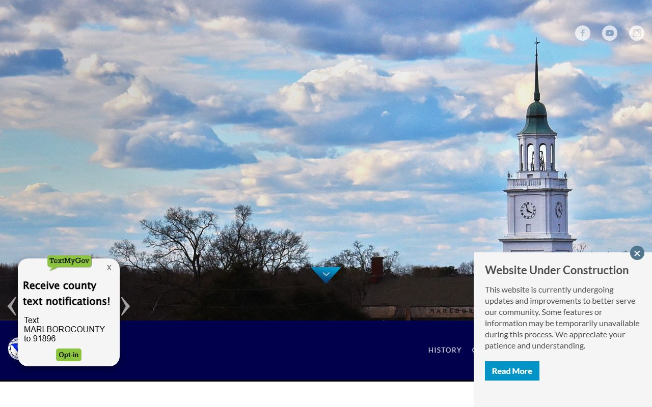Marlboro County court records official county homepage