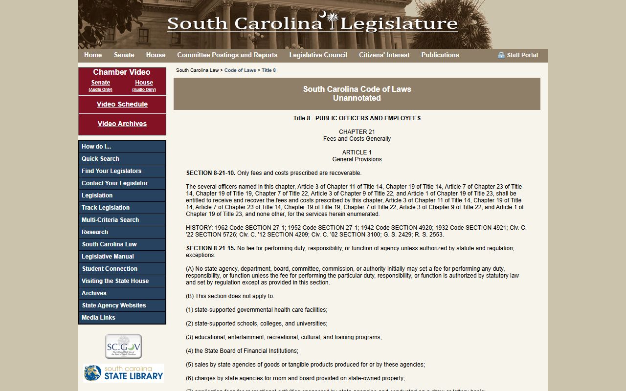 Marlboro County inmate records court fees and custody related source