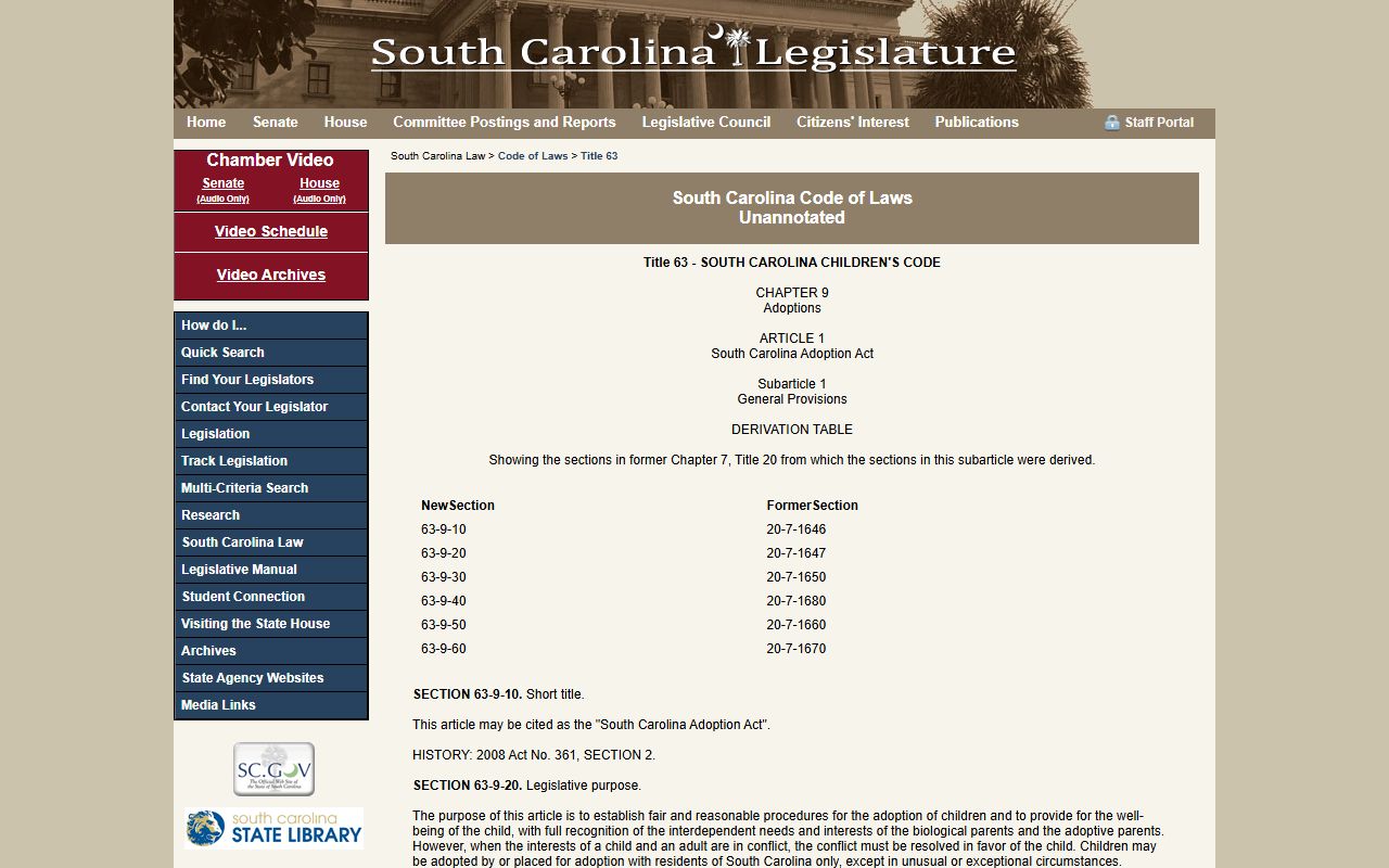 Marlboro County traffic court records adoption confidentiality statutes